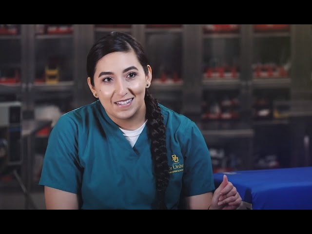 Watch Mariah Sauceda, Baylor Distance ABSN Student on YouTube.